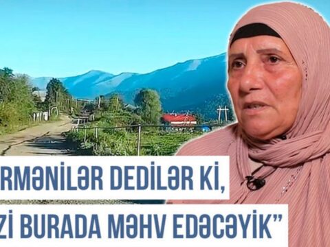 “Ermənilərdən qorumaq üçün qızımla oğlumu kartofun arasında gizlətdim”
