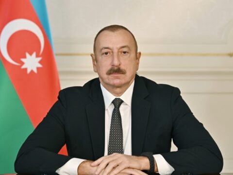 İlham Əliyev və Mehriban Əliyeva 74-cü Beynəlxalq Astronavtika Konqresinin açılış mərasimində iştirak edirlər