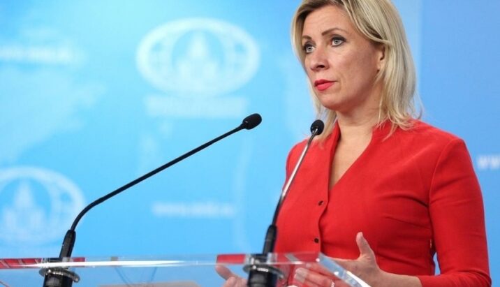 Zaxarova Rusiyanın Zəngəzur dəhlizi layihəsində mühüm potensial gördüyünü bildirib Zaxarova Rusiyanın Zəngəzur dəhlizi layihəsində mühüm potensial gördüyünü bildirib