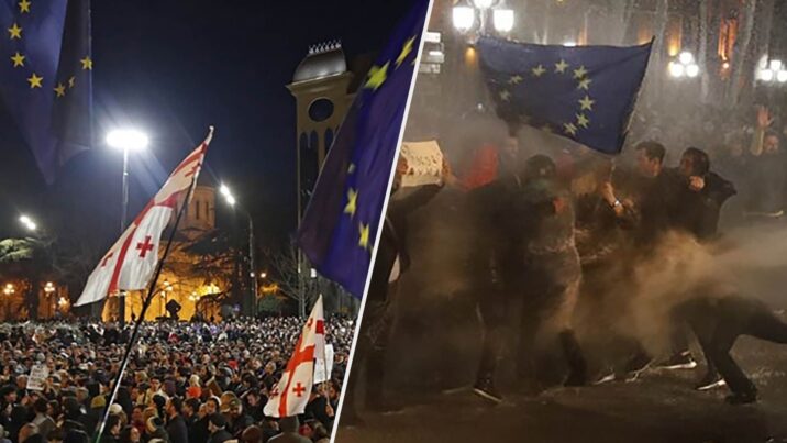 Gürcüstan hökuməti “Maydan”dan ehtiyat edərək “qaykaları bərkitməyə” başladı… Gürcüstan hökuməti “Maydan”dan ehtiyat edərək “qaykaları bərkitməyə” başladı…