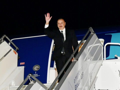 Prezident İlham Əliyevin Gürcüstana işgüzar səfəri başa çatıb