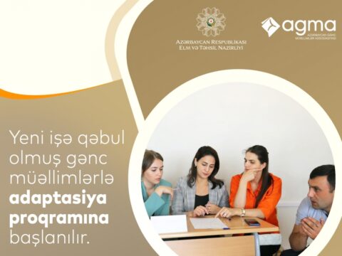Gənc müəllimlərlə adaptasiya proqramına qeydiyyat başa çatır