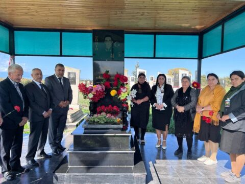 Bərdədə 44 günlük Vətən müharibəsi şəhidlərinin üçüncü ildönümü mərasimi keçirilib