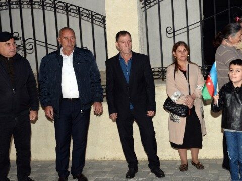 Füzuliyə köçürülən sakinlərə mənzillərinin açarları təqdim olundu