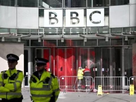 BBC telekanalının baş ofisinə hücum olub