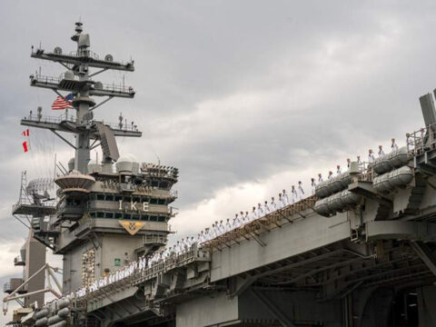 ABŞ-nin ikinci təyyarədaşıyan gəmisi Aralıq dənizinə yollanıb