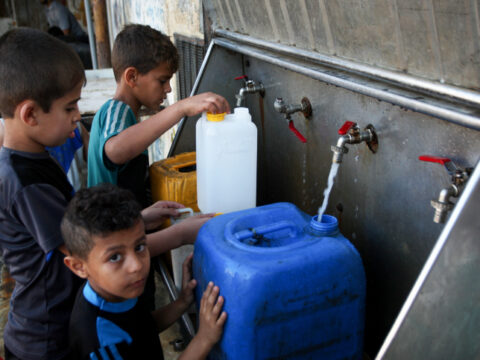 İsrail Qəzzanın su təchizatını qismən bərpa edib