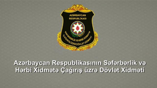 Səfərbərlik Xidmətində işləmək istəyənlərin NƏZƏRİNƏ
