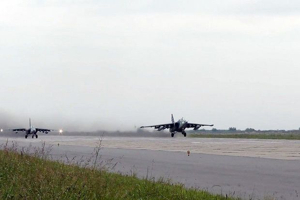 Azərbaycan və Türkiyənin döyüş təyyarələri havaya qalxdı