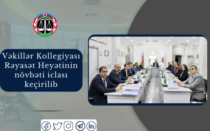 Vəkillər Kollegiyasının Akademiyası təsis olunub Vəkillər Kollegiyasının Akademiyası təsis olunub