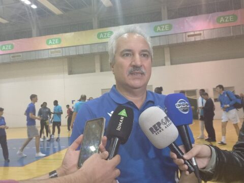 “İki gün əvvəl bir həndbolçumuzun zədələnməsi bizə çətinlik yaratdı”