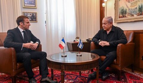 Makron Netanyahudan sonra Hersoqla da görüşdü