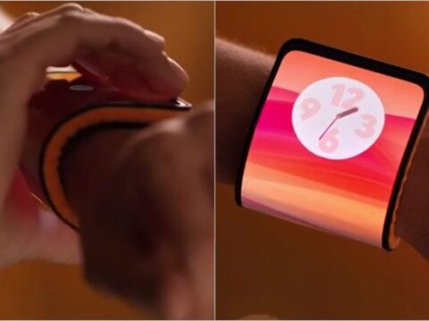 Saat kimi qola taxılabilən smartfon hazırlandı