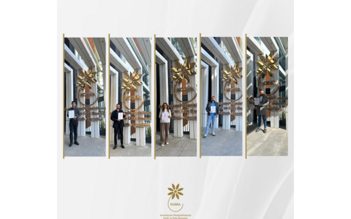 Azərbaycanda daha 5 sahibkara “Startap” şəhadətnaməsi verilib Azərbaycanda daha 5 sahibkara “Startap” şəhadətnaməsi verilib