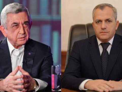 Sərhəddən buraxdığımız Şahramanyan İrəvanda Xocalı canisi Sərkisyanla görüşdü?..