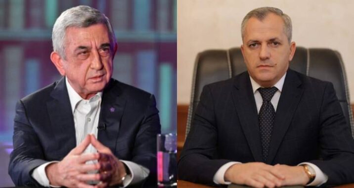 Sərhəddən buraxdığımız Şahramanyan İrəvanda Xocalı canisi Sərkisyanla görüşdü?.. Sərhəddən buraxdığımız Şahramanyan İrəvanda Xocalı canisi Sərkisyanla görüşdü?..