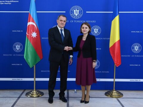 Ceyhun Bayramovun Ruminyada səfərdədir – FOTO