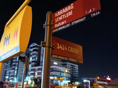 Ankaranın küçələrindən birinə “Qarabağ Şəhidləri Bulvarı” adı verildi