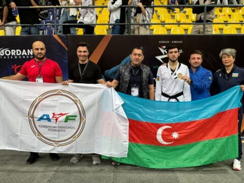 Azərbaycan taekvondoçusu “Prezident Kuboku” turnirində qızıl medal qazanıb