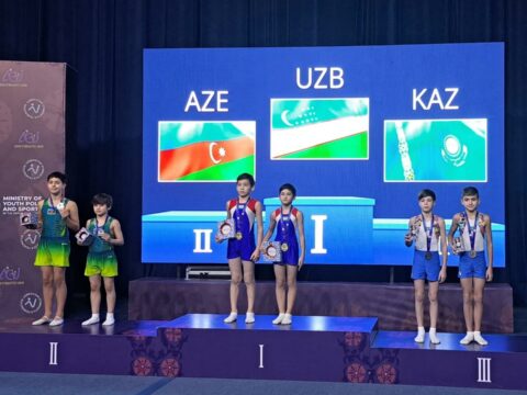 Azərbaycan gimnastları Özbəkistandakı turnirdə çempion olublar