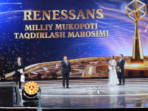 Özbəkistanda “Renessans” Milli Mükafatının təqdimetmə mərasimi keçirilib 