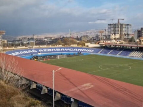 Xankəndi stadionu Azərbaycan kubokunun oyununa hazırdır