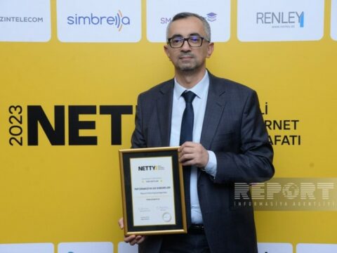“Report” İA “NETTY 2023” Milli internet mükafatının qalibi olub