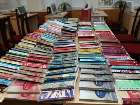 BDU Elmi Kitabxanasından növbəti kitab bağışlama aksiyası