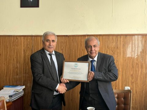 Tanınmış özbək alimi BDU-da elmi seminar keçirib