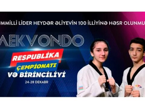 Taekvondo üzrə Azərbaycan birincilikləri və çempionatı keçiriləcək