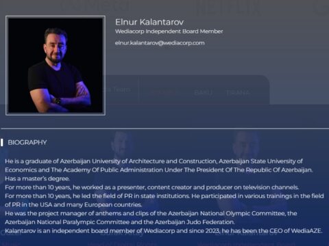 Elnur Kələntərova YENİ VƏZİFƏ VERİLDİ