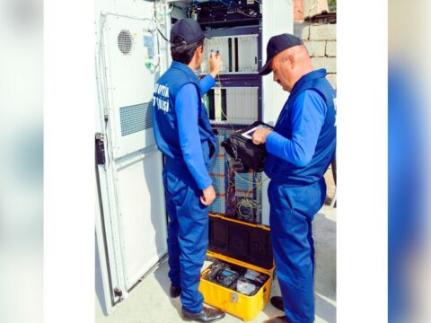 Naxçıvan şəhərində yeni Avtomat Telefon Stansiyası istifadəyə verilib