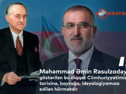 “Rəsulzadəyə göstərilən bu diqqət Cümhuriyyətimizin tarixinə, bayrağa, Müsavat adına, ideyalogiyamıza edilən hörmətdir”
