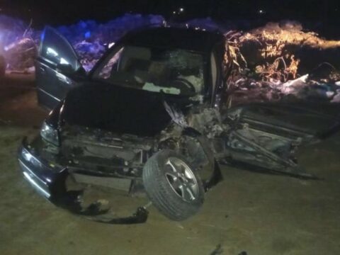 Mikroavtobusla avtomobil toqquşub, 5 nəfər yaralanıb