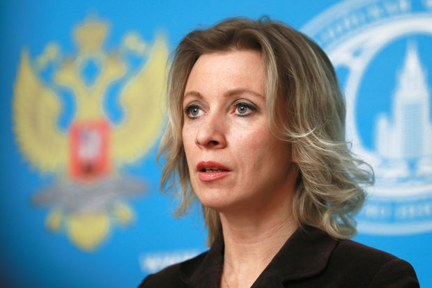 Zaxarova ABŞ-ni “təbrik etdi” – FOTO