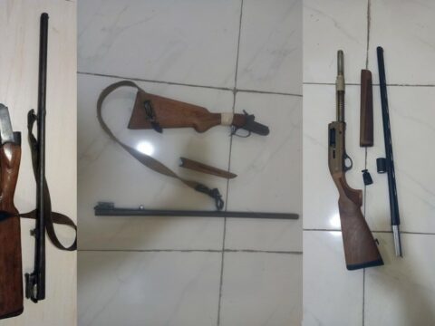 Zaqatala və Göyçay rayon sakinləri odlu silahları polisə könüllü təhvil veriblər