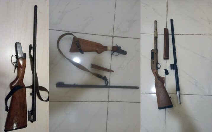 Zaqatala və Göyçay rayon sakinləri odlu silahları polisə könüllü təhvil veriblər