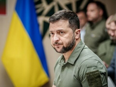 Zelenski Estoniyada səfərdədir