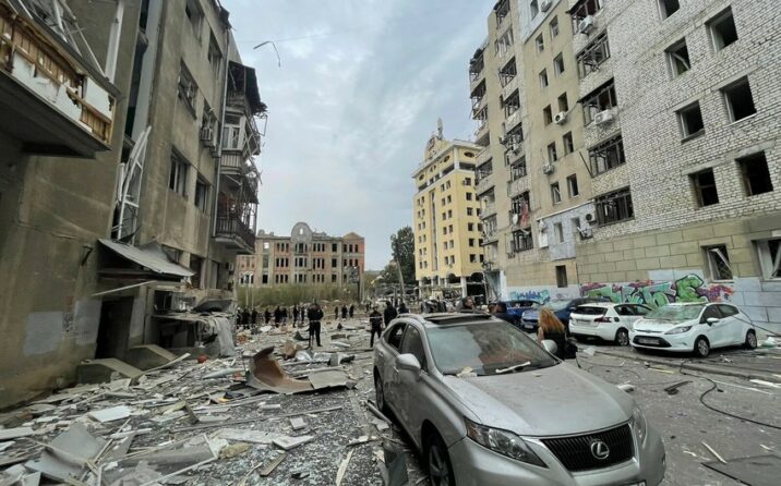 “Anadolu” agentliyinin əməkdaşları Xarkovda raket hücumuna məruz qalıb