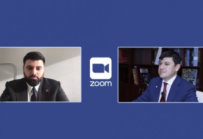 Fuad Muradov üçüncü “Yüksəliş” müsabiqəsinin qalibi ilə görüşüb