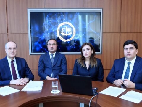 Ədliyyə Nazirliyində notariat sahəsində aktual məsələlərlə bağlı onlayn brifinq keçirilib