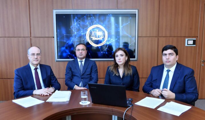 Ədliyyə Nazirliyində notariat sahəsində aktual məsələlərlə bağlı onlayn brifinq keçirilib Ədliyyə Nazirliyində notariat sahəsində aktual məsələlərlə bağlı onlayn brifinq keçirilib