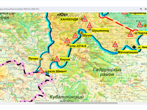 12 gün  keçdi…-Qarabağdakı Rusiya hərbi kontingentinin “donu” açılmadı…-XƏRİTƏLƏR