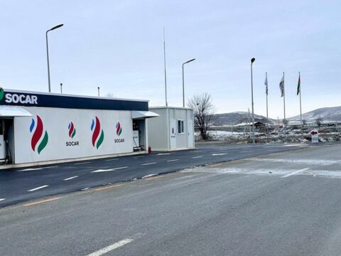 Füzulidə SOCAR brendli yeni yanacaqdoldurma stansiyası istifadəyə verilib