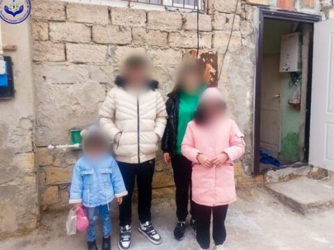 Bir ailənin dörd azyaşlı üzvü sığınacağa yerləşdirilib