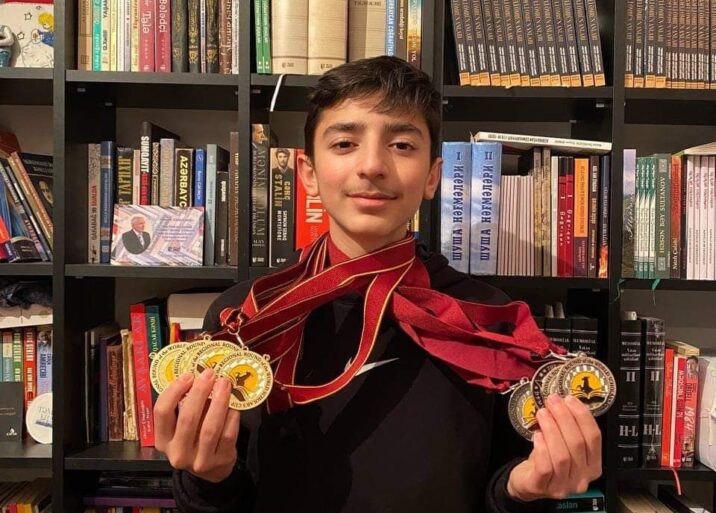 12 qızıl medal qazanan şuşalı Murad: ABŞ və ya Avropada oxumaq istəyirəm 12 qızıl medal qazanan şuşalı Murad: ABŞ və ya Avropada oxumaq istəyirəm