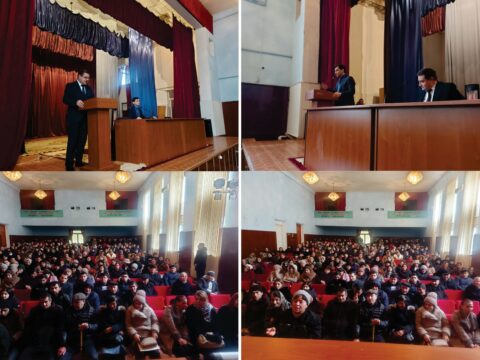 Qüdrət Həsənquliyevin vəkilləri Ucarda seçicilərlə görüşüblər