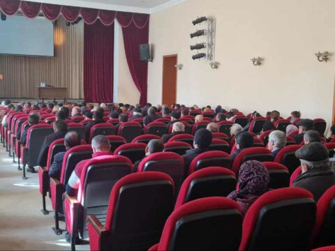 Qüdrət Həsənquliyevin səlahiyyətli nümayəndəsi Zaqatalada seçicilərlə görüşüb