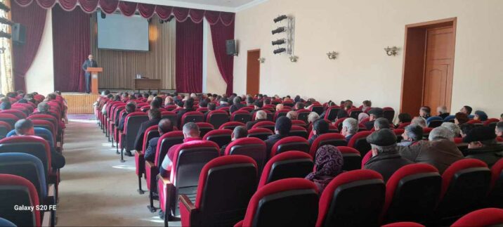 Qüdrət Həsənquliyevin səlahiyyətli nümayəndəsi Zaqatalada seçicilərlə görüşüb