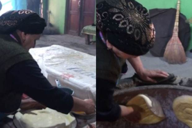 Qoxusu Dubaydan gələn Bərdə çörəyi